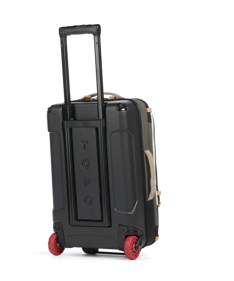 Topo Designs Global 44 Bolso de viaje con ruedas woodland/elmwood