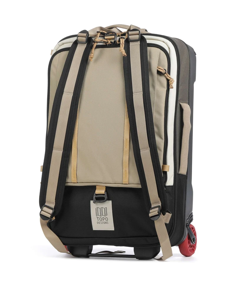 Topo Designs Global 44 Bolso de viaje con ruedas woodland/elmwood