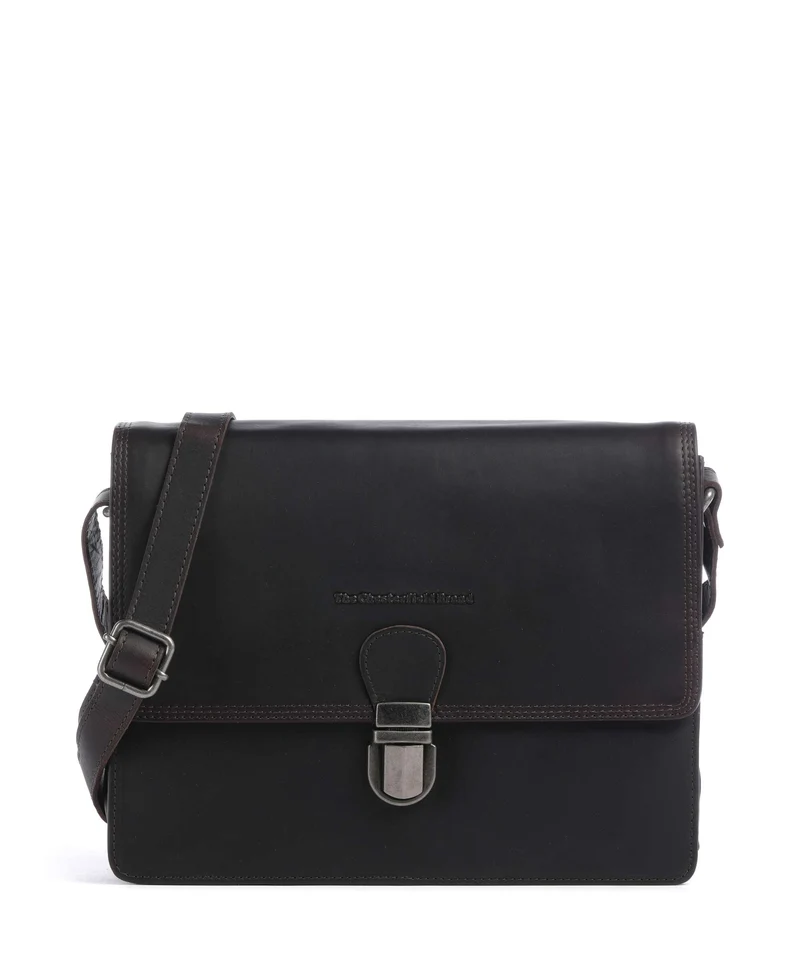 The Chesterfield Brand Wax Pull Up Cow Lunor Bolso de hombro brown