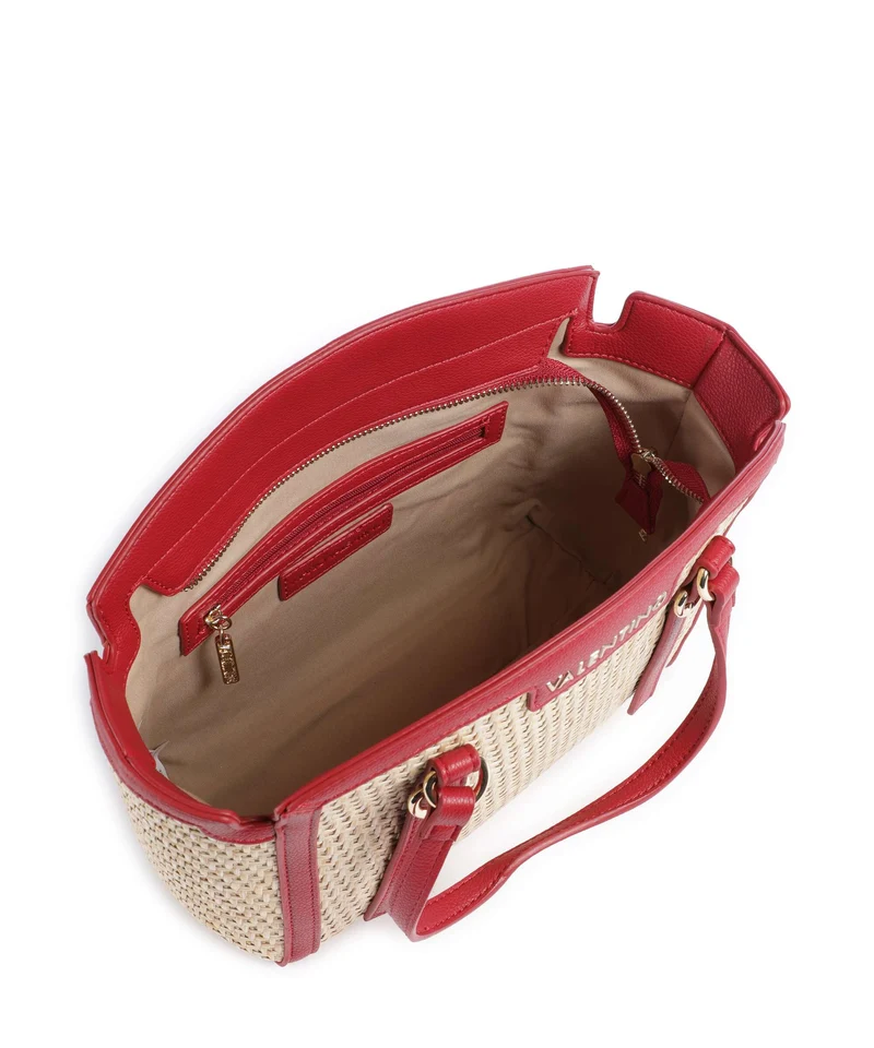 Valentino Bags Demetra Bolso de mano naturale/ross
