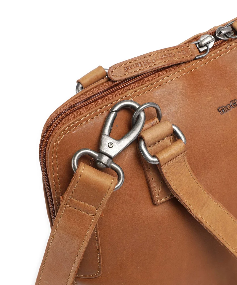 The Chesterfield Brand Wax Pull Up Cow Seron Bolso de hombro cognac