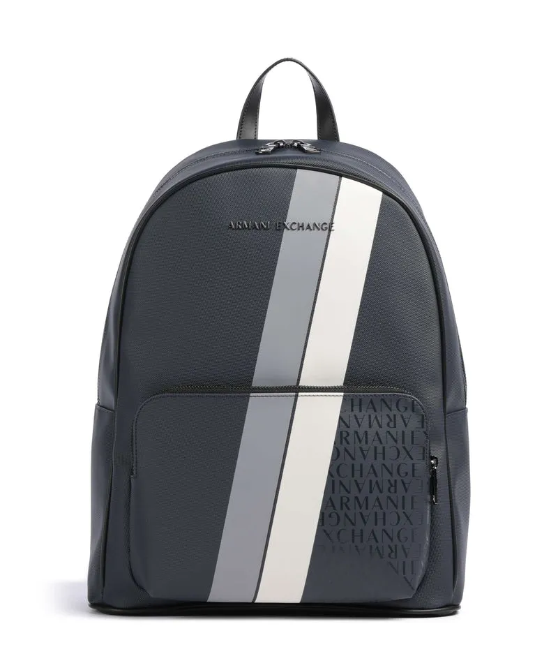 Armani Exchange Dylan Mochila navy/chiseled stone/off white