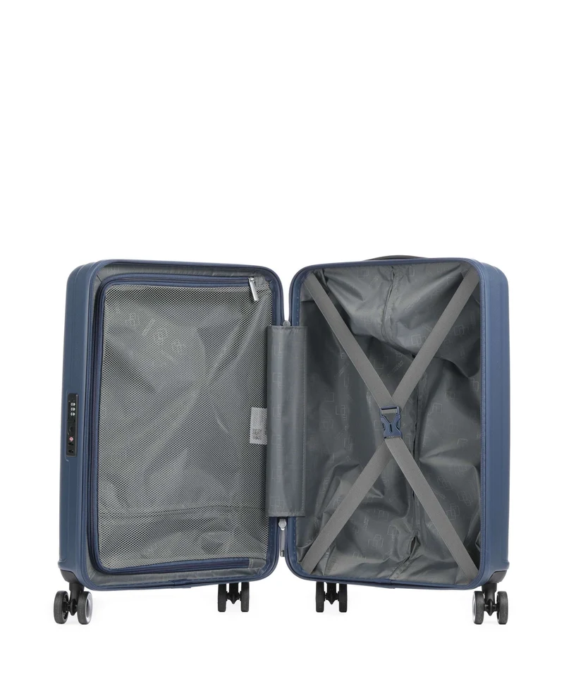American Tourister Sunset Hills Maleta con 4 ruedas navy blue