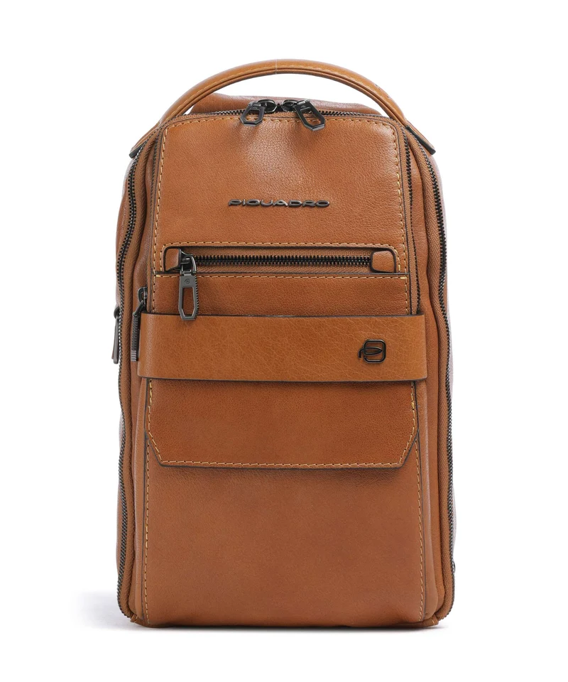 Piquadro Solm Mochila sling beige