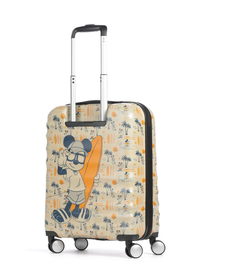 American Tourister Wavebreaker Disney Maleta con 4 ruedas mickey super surfer