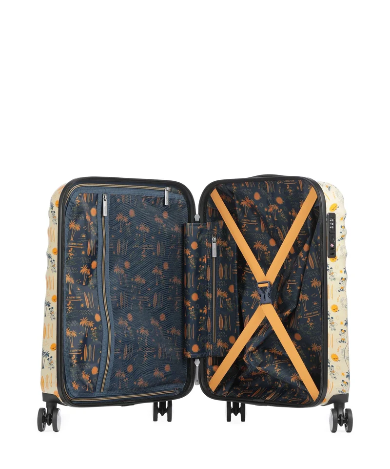 American Tourister Wavebreaker Disney Maleta con 4 ruedas mickey super surfer