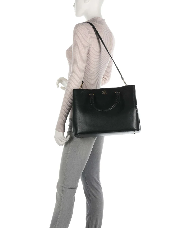 Lauren Ralph Lauren Marcy 36 Bolso de mano black