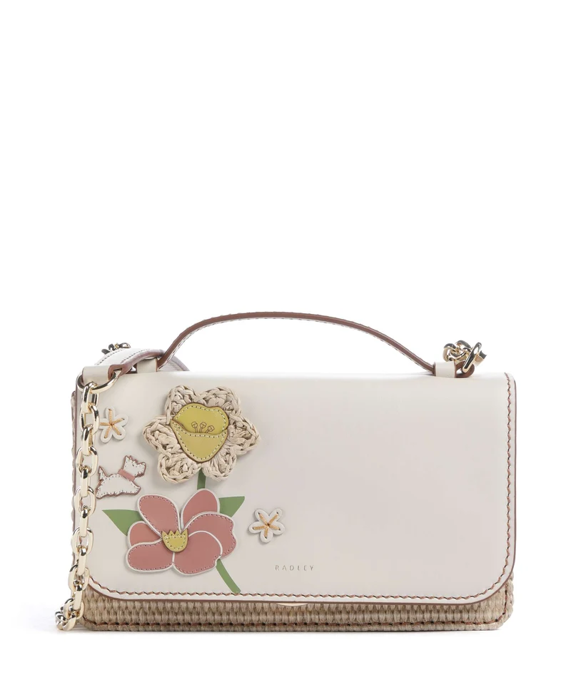 Radley London Spring Blooms Bandolera natural