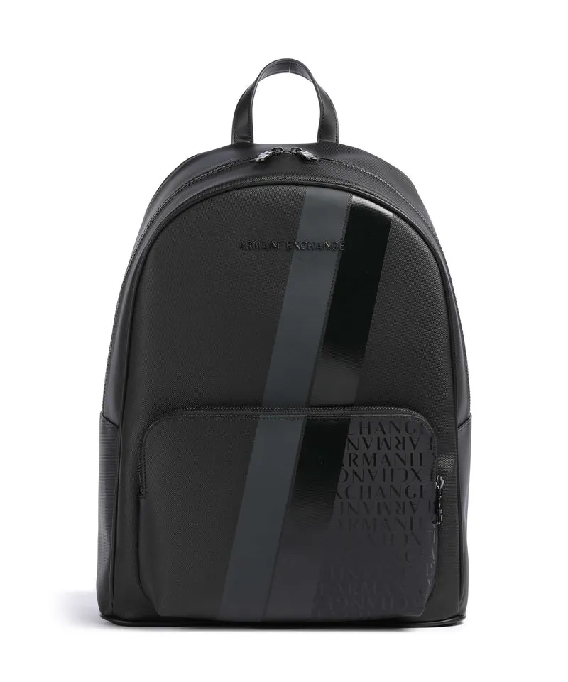 Armani Exchange Dylan Mochila black/gunmetal/shiny black