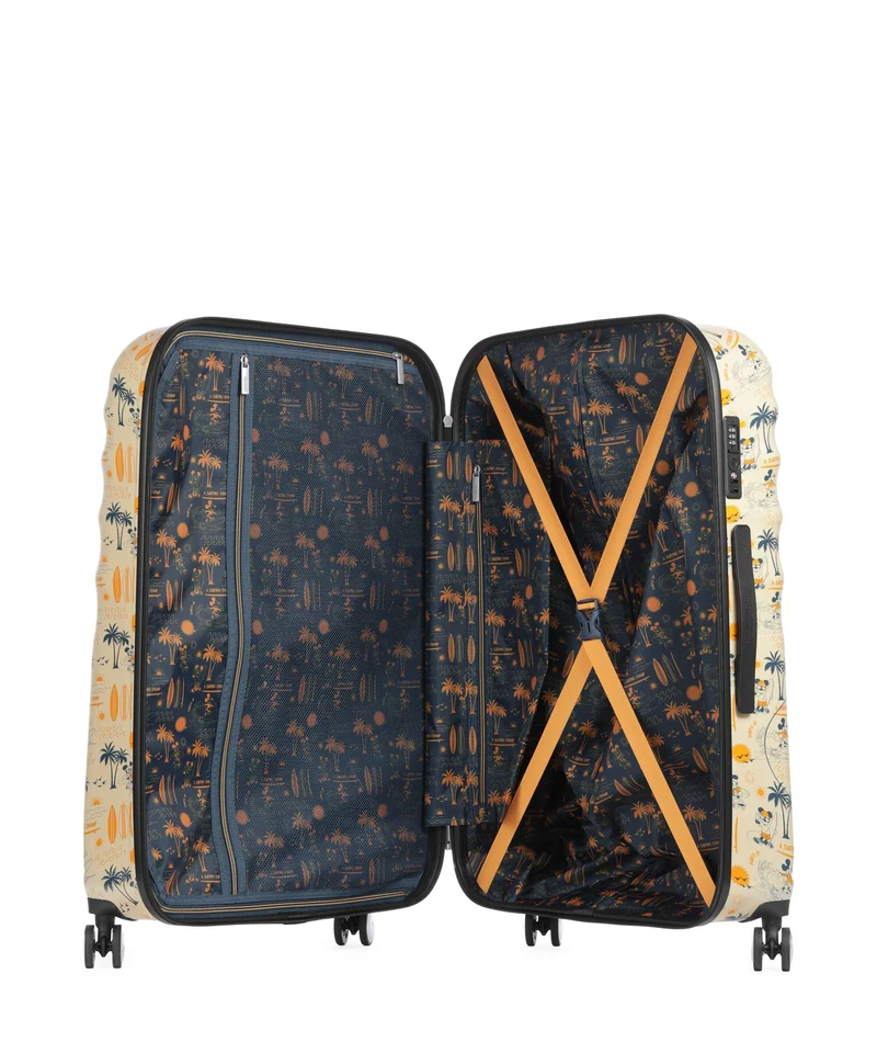 American Tourister Wavebreaker Disney Maleta con 4 ruedas mickey super surfer