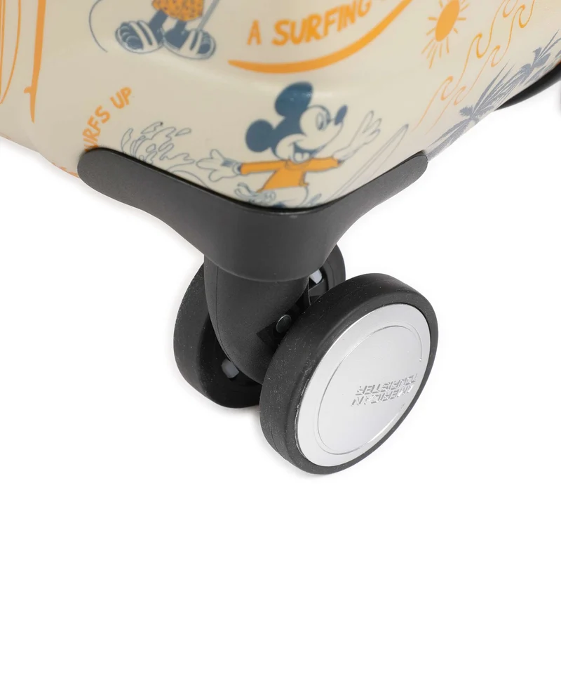 American Tourister Wavebreaker Disney Maleta con 4 ruedas mickey super surfer