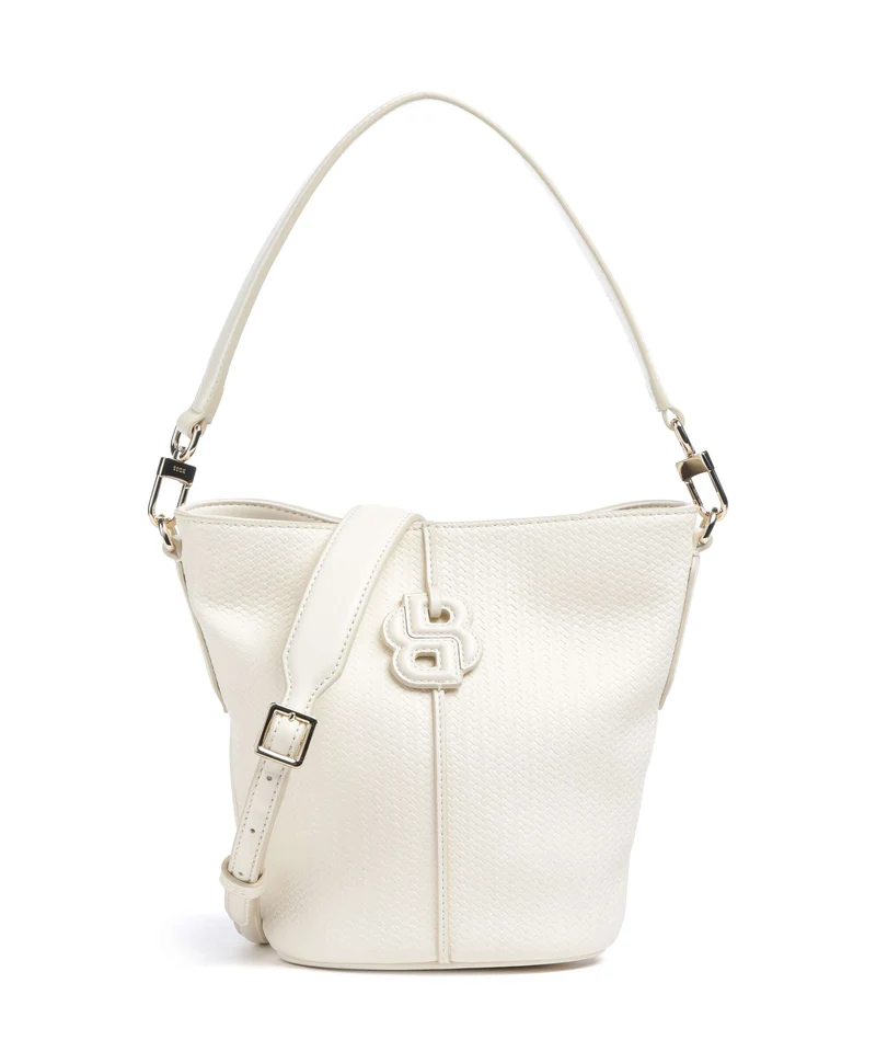 BOSS Anett Bucket bolso de mano open white