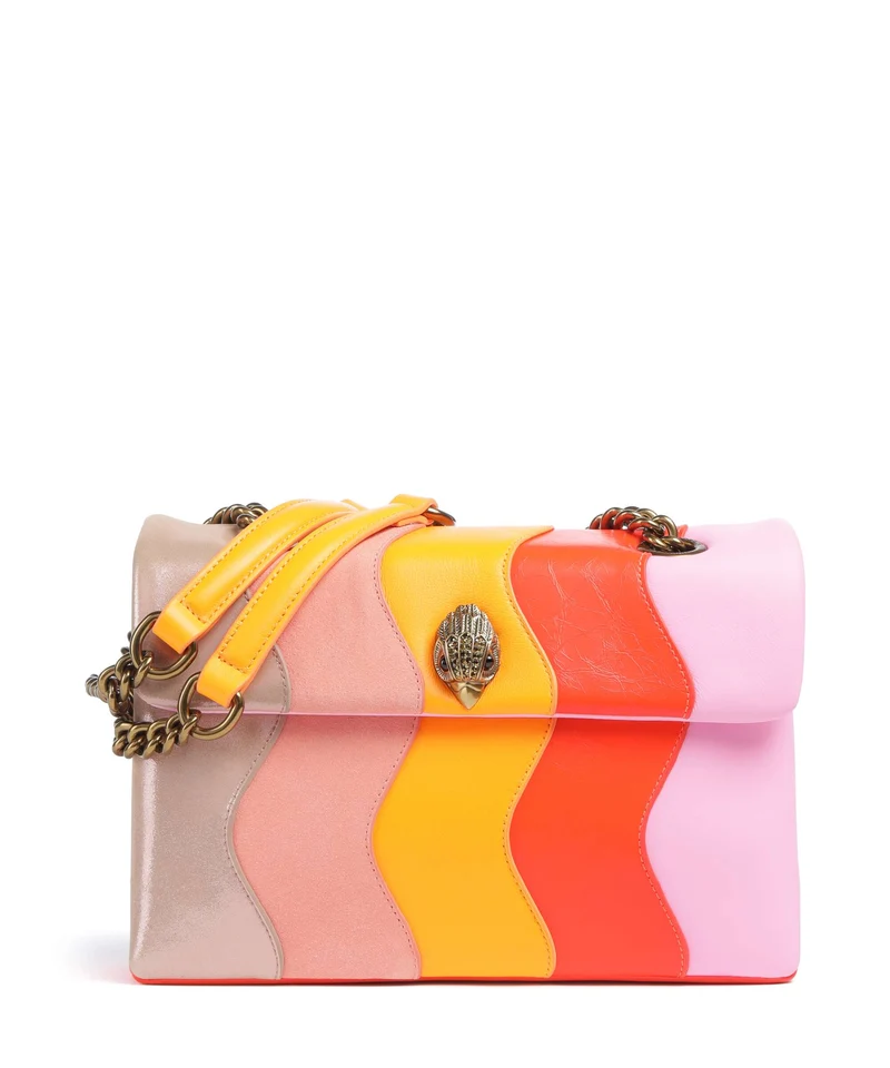 Kurt Geiger Kensington Bolso de hombro pink combination