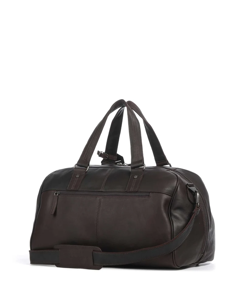The Chesterfield Brand Wax Pull Up Cow Volenza Bolsa de fin de semana brown