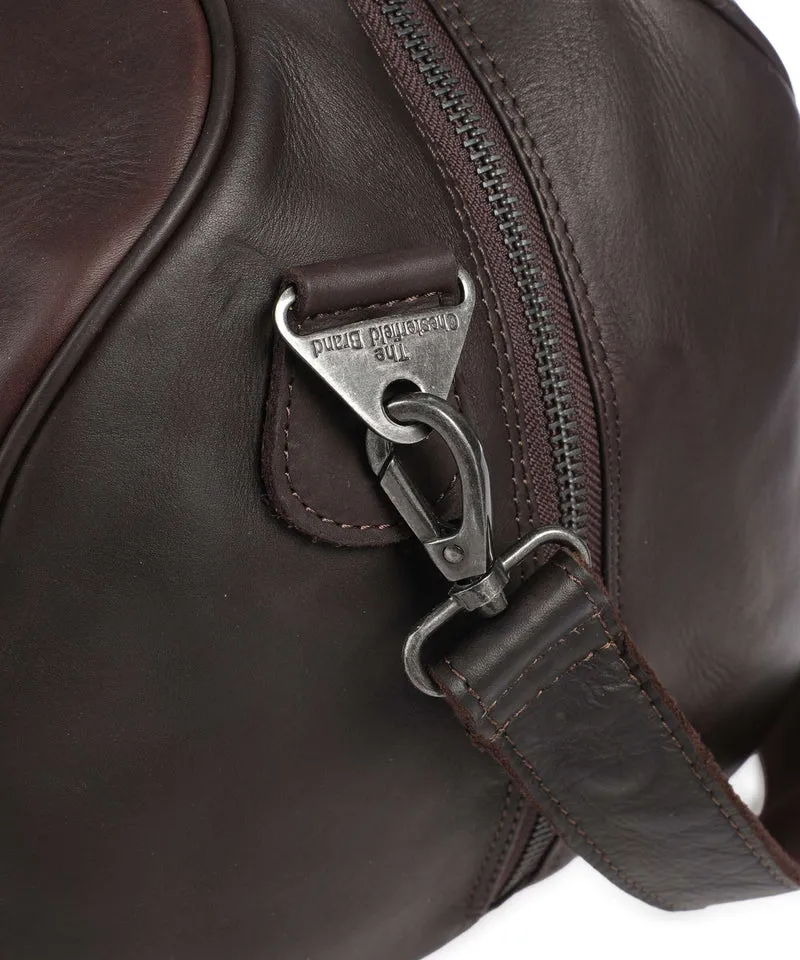 The Chesterfield Brand Wax Pull Up Cow Volenza Bolsa de fin de semana brown