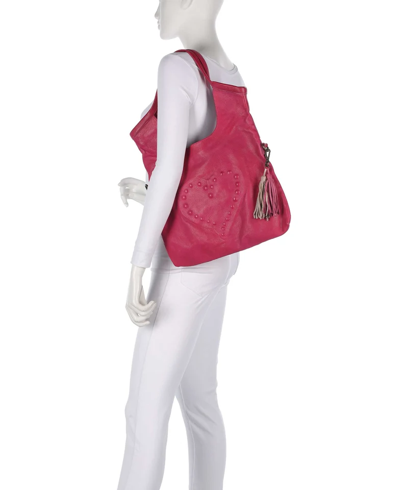 Taschendieb Wien Johnstrasse 1 Bolsa shopping pink power