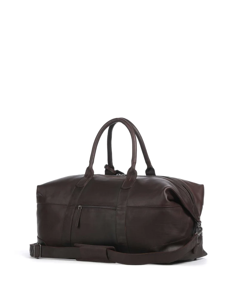 The Chesterfield Brand Wax Pull Up Cow Portsmouth 2 Bolsa de fin de semana brown