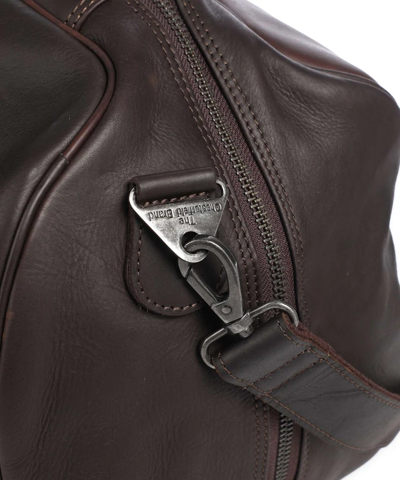 The Chesterfield Brand Wax Pull Up Cow Rivaro Bolsa de fin de semana brown
