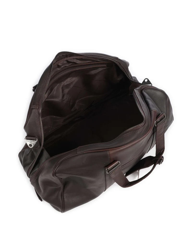 The Chesterfield Brand Wax Pull Up Cow Rivaro Bolsa de fin de semana brown