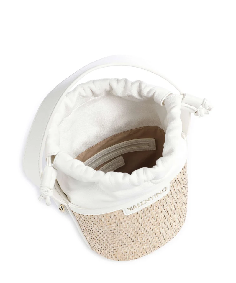 Valentino Bags Demetra Bucket bolso de mano natur/bianco