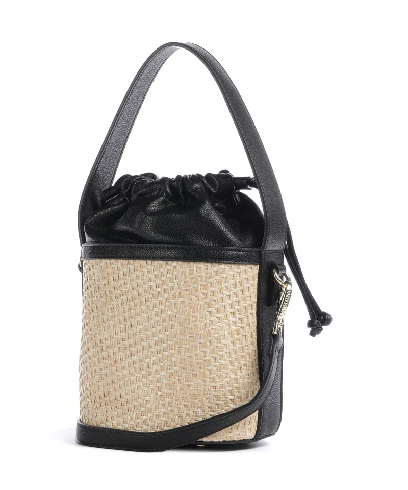 Valentino Bags Demetra Bucket bolso de mano naturale/nero
