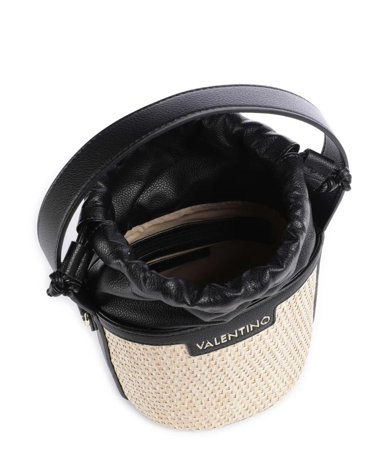 Valentino Bags Demetra Bucket bolso de mano naturale/nero