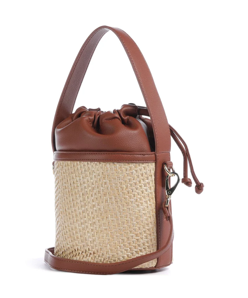Valentino Bags Demetra Bucket bolso de mano naturale/cuoio