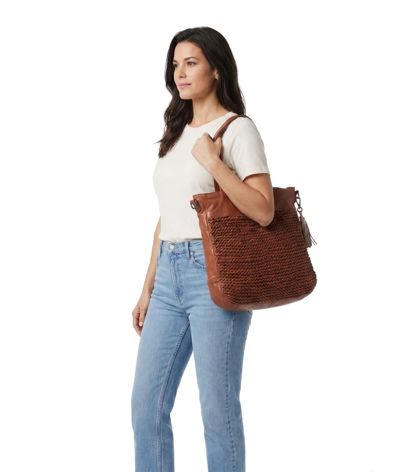 Taschendieb Wien Spinnerinweg 1 Bolsa shopping cognac