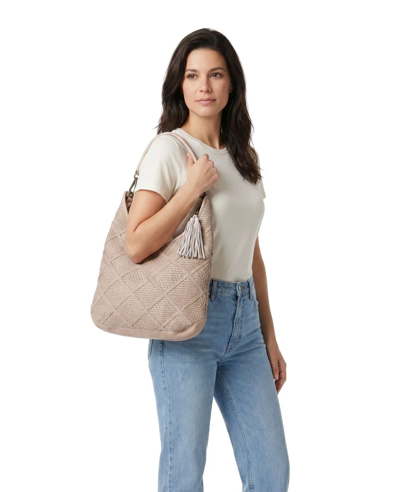 Taschendieb Wien Beatrixpark 2 Bolso de hobo linen rose