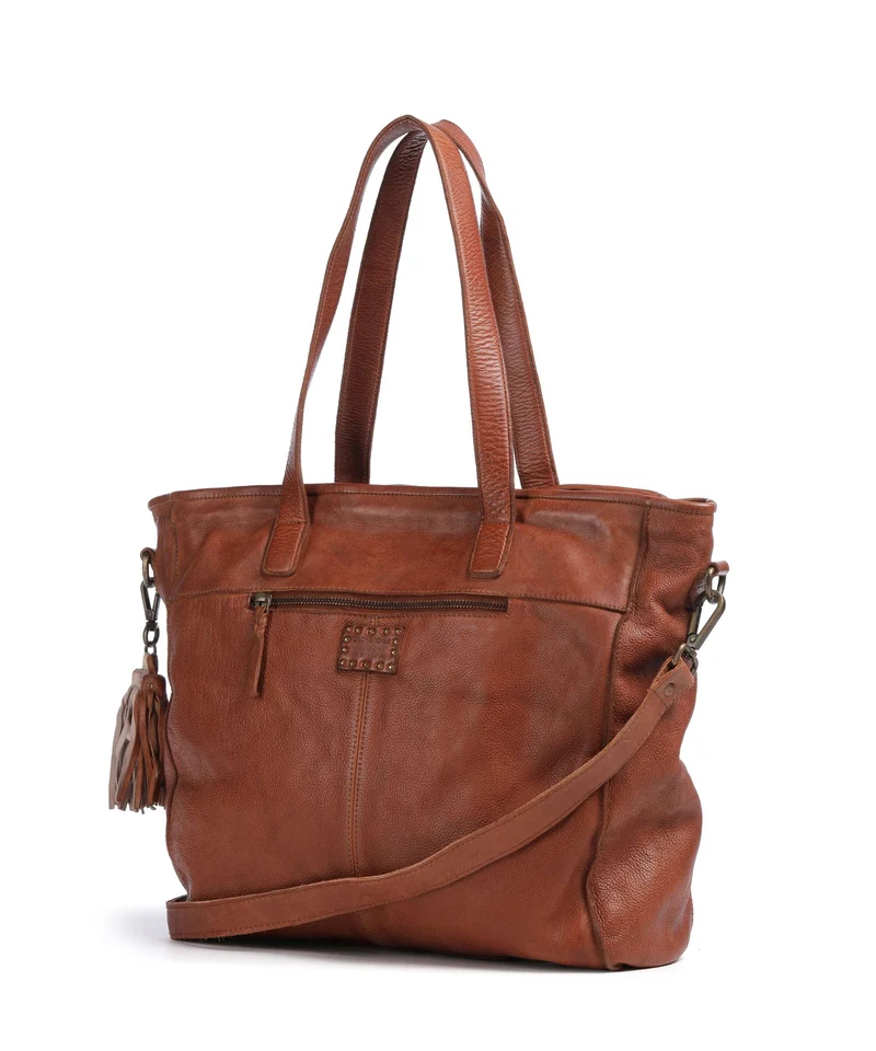 Taschendieb Wien Fröhlichgasse 1 Bolsa shopping cognac