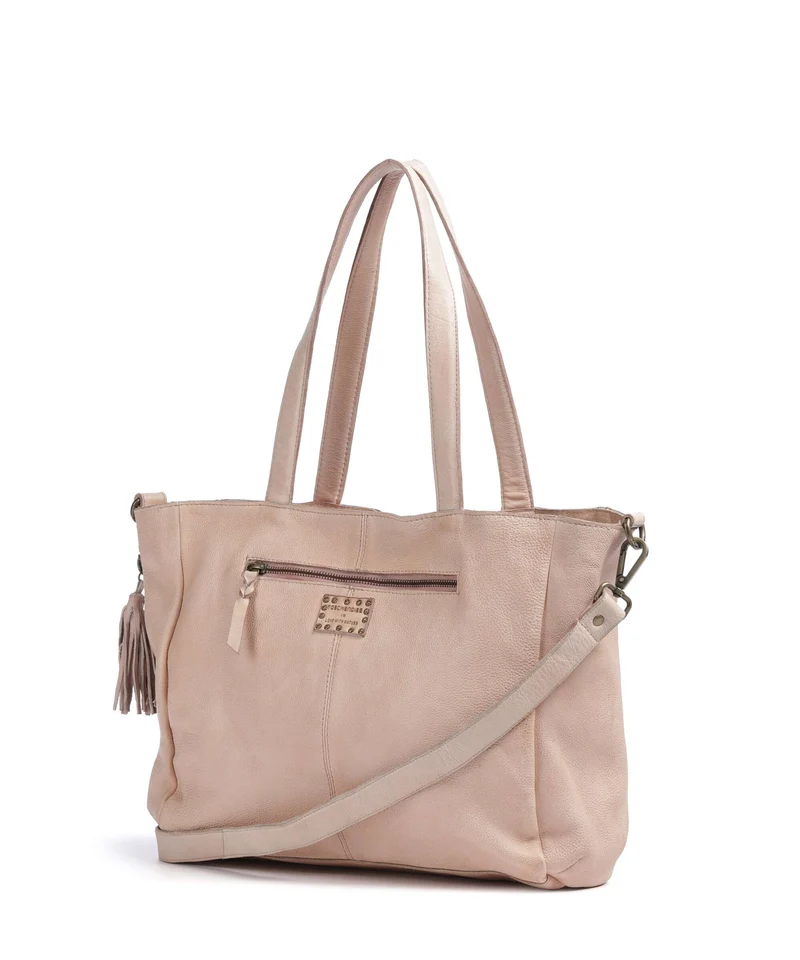 Taschendieb Wien Rosenhügelstrasse 2 Bolsa shopping linen rose