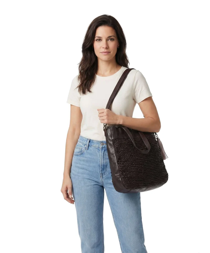 Taschendieb Wien Spinnerinweg 1 Bolsa shopping mokka