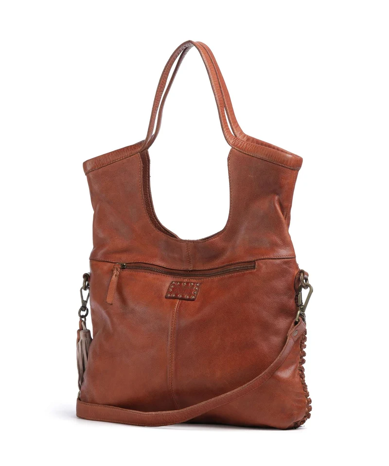 Taschendieb Wien Spinnerinweg 2 Bolsa shopping cognac