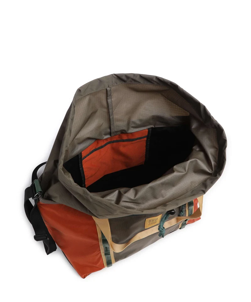 Topo Designs Mountain Utility Bolsa shopping woodland/terracotta