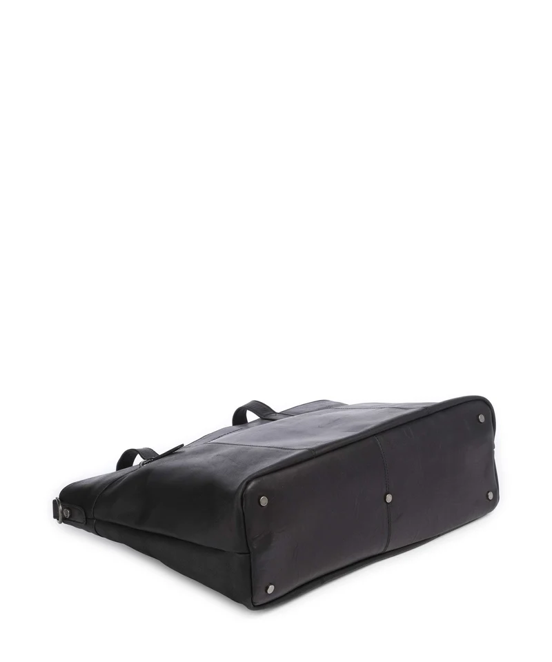 The Chesterfield Brand Wax Pull Up Cow Osira Bolsa shopping black
