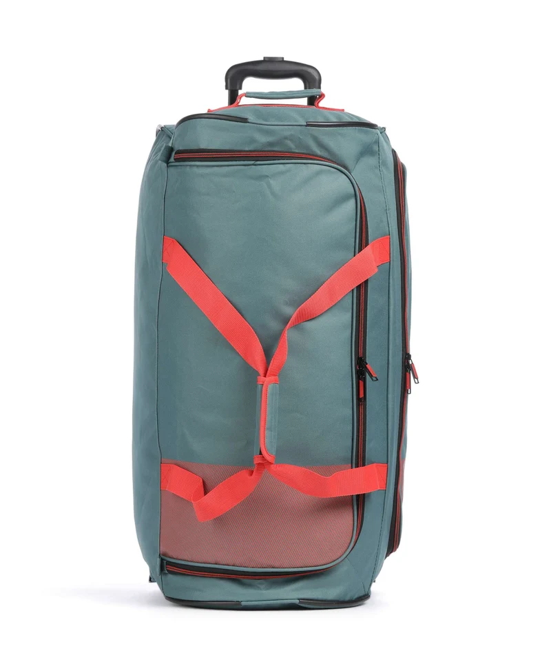 Travelite Basics Bolso de viaje con ruedas grün/orange