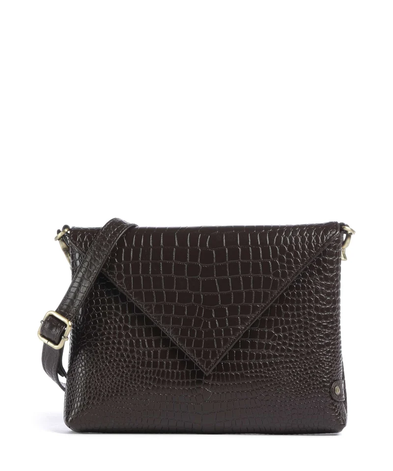 Depeche Fashion Favourites Bandolera brown croco