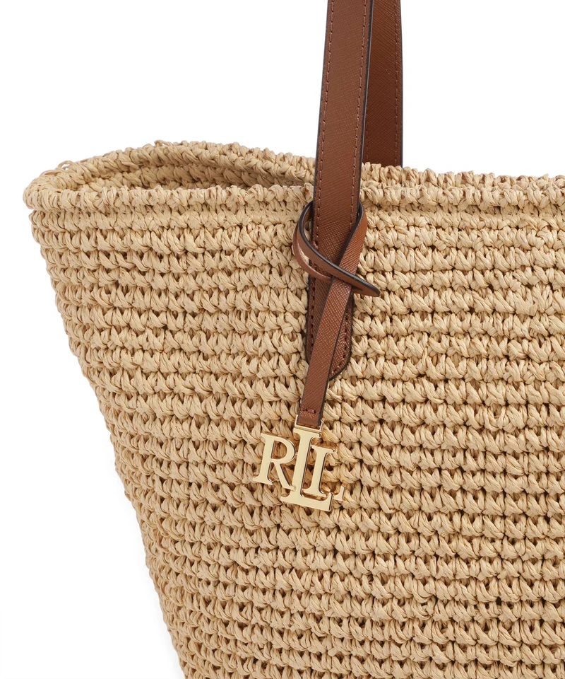 Lauren Ralph Lauren Lainey Large Bolsa shopping natural/lauren tan