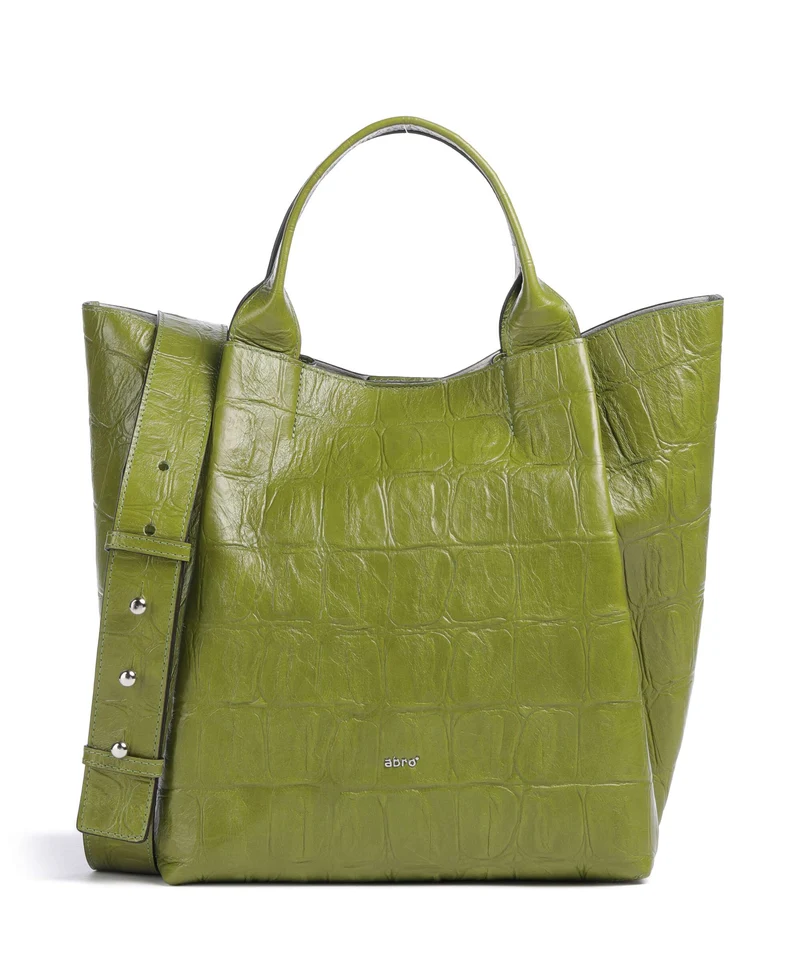 Abro Maxi Cocco Essential Medium Bolso de mano lime