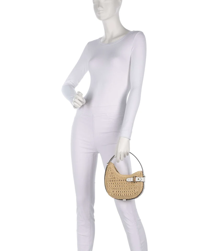 Lauren Ralph Lauren Tasha Small Bolso de mano natural/white