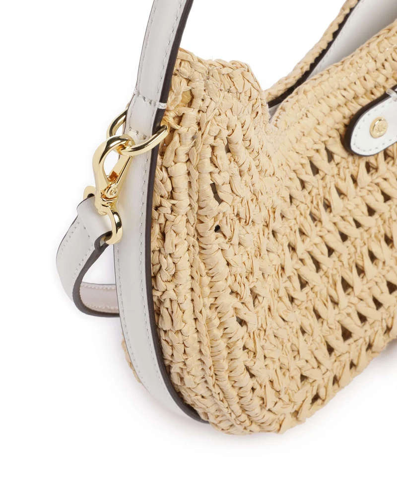 Lauren Ralph Lauren Tasha Small Bolso de mano natural/white
