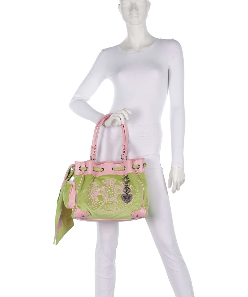 Juicy Couture Daydreamer Classic Crest L Bolsa shopping pistachio green