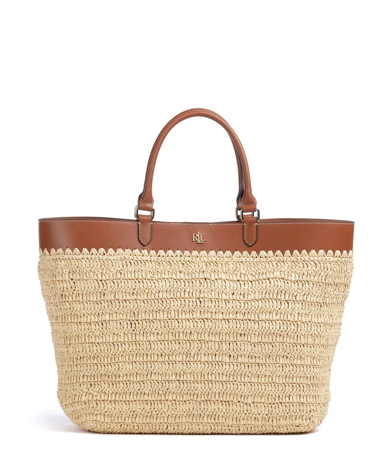 Lauren Ralph Lauren Kyla Large Bolso de mano natural/lauren tan