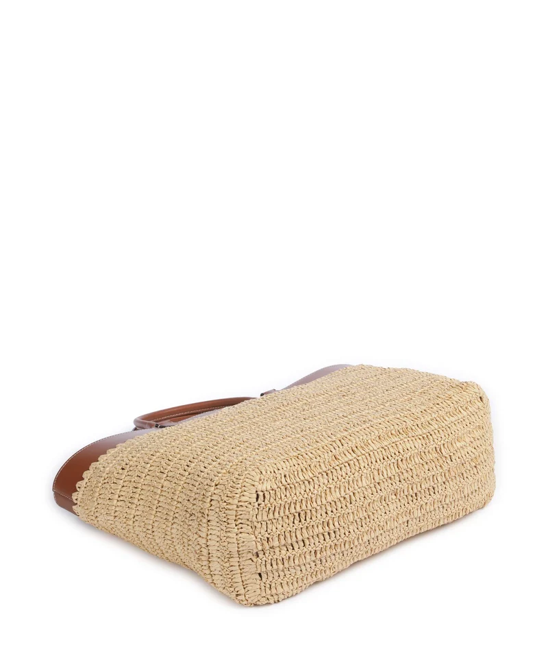 Lauren Ralph Lauren Kyla Large Bolso de mano natural/lauren tan