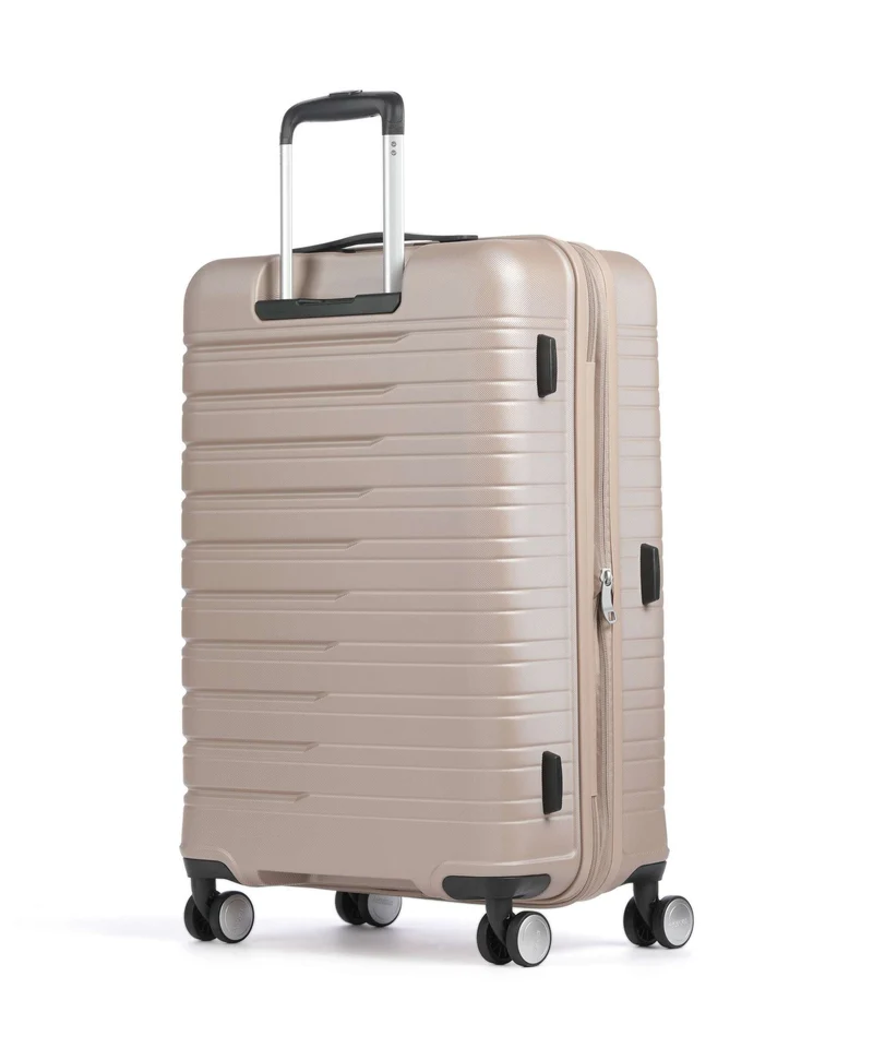 American Tourister Flashline Maleta con 4 ruedas ivory gold