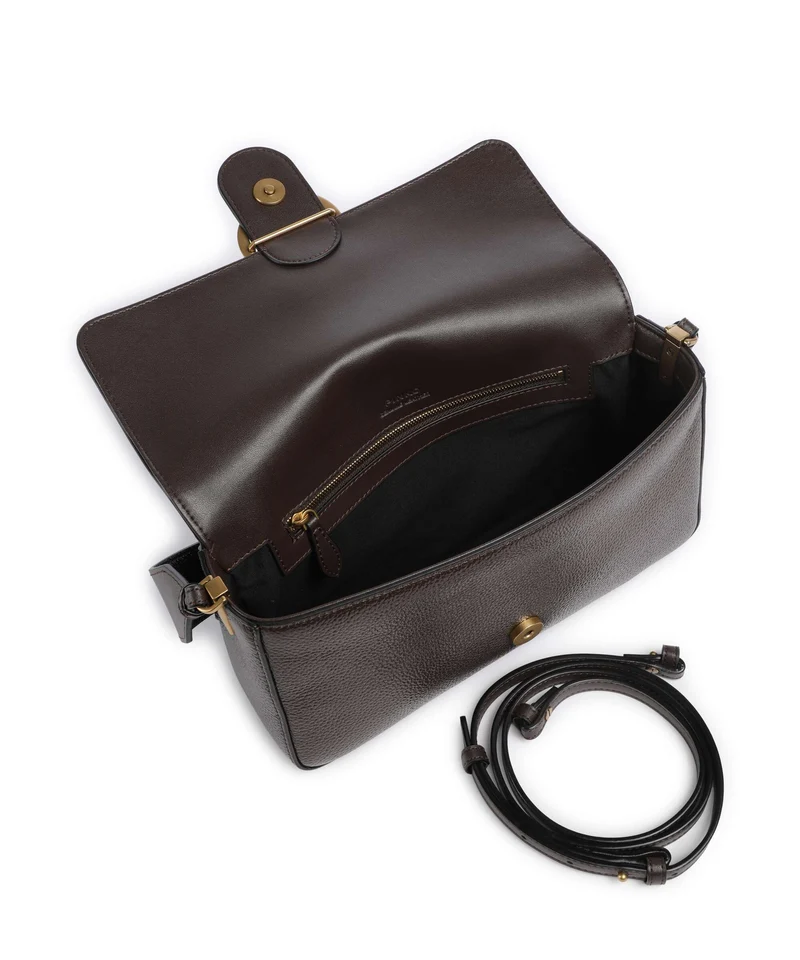 Pinko Love One Classic Slouchy Bolso de hombro marrone/chicco di caffe/antique