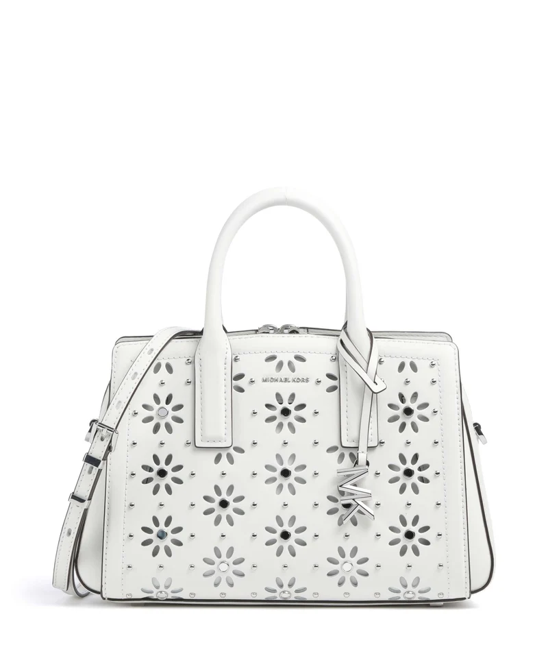Michael Kors Laila Small Bolso de mano optic white