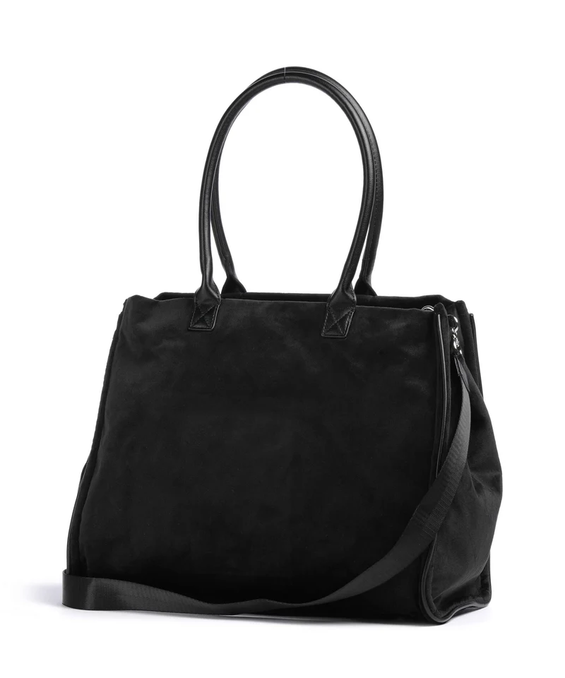 Juicy Couture Iris Velvet Rhinestones L Bolsa shopping black