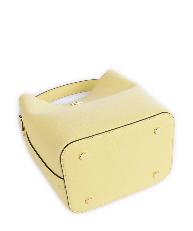 Lauren Ralph Lauren Reese Small Bucket bolso de mano lemon sorbet