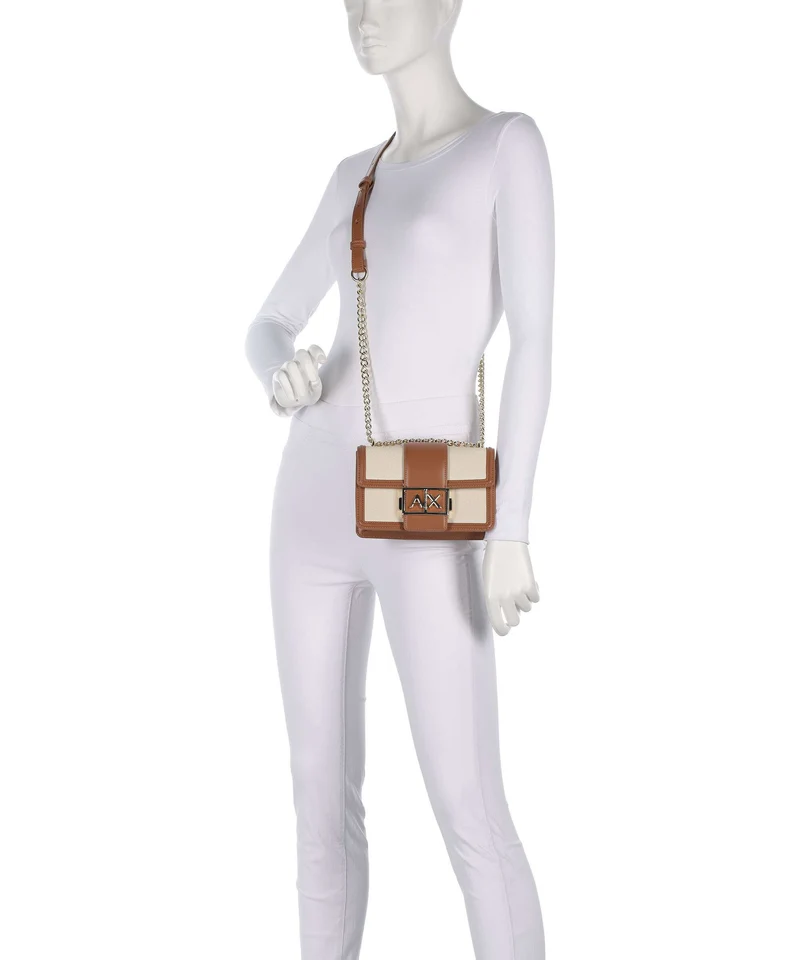 Armani Exchange Wonder S Bolso de hombro natural/saline clay